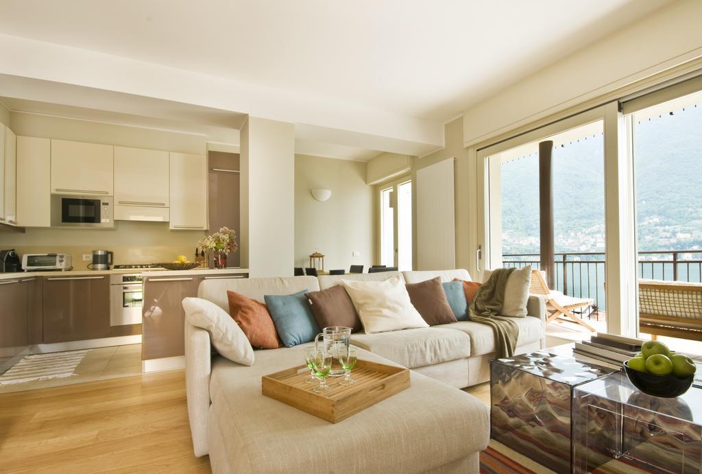 5 Luxury Laglio Apartments-By Italian Apartments Stylish, Executive, Contemporary, Ribolla Azzuro, Penthouse Phòng bức ảnh
