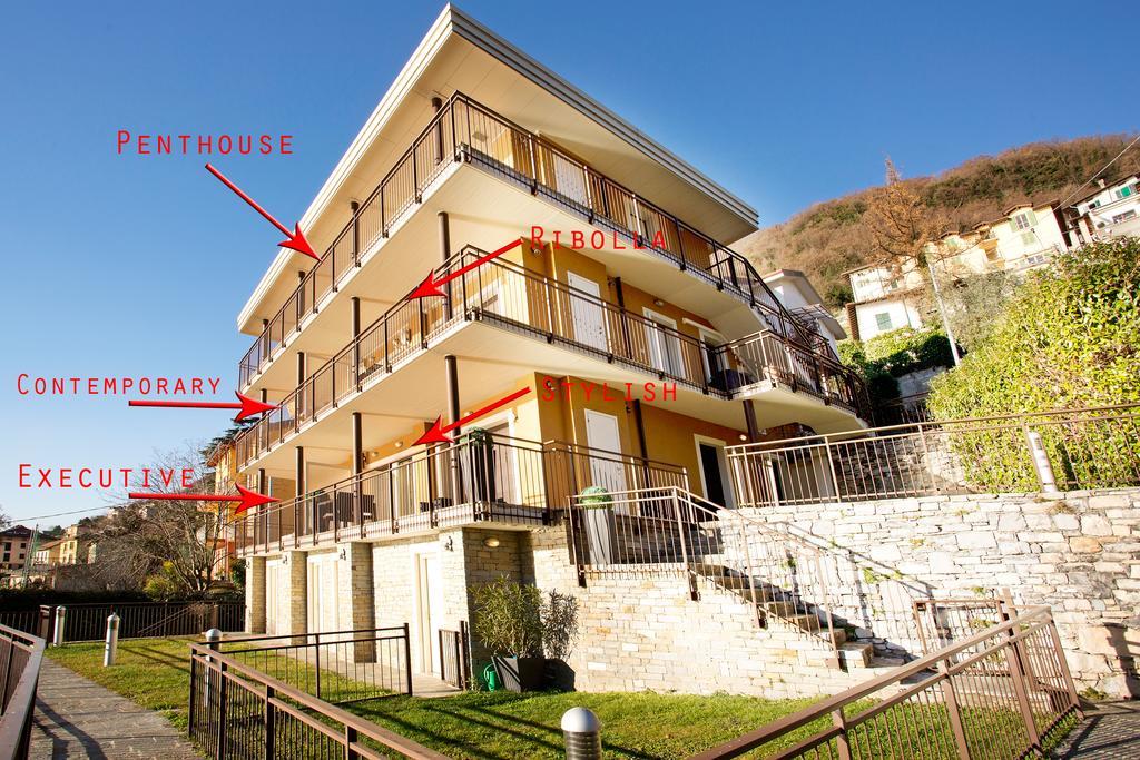 5 Luxury Laglio Apartments-By Italian Apartments Stylish, Executive, Contemporary, Ribolla Azzuro, Penthouse Ngoại thất bức ảnh
